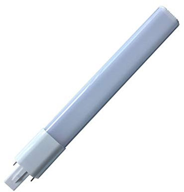 VCHICS No Estroboscópica LED G23 6W 2835 G23 LED Lámpara Del Enchufe Horizontal 85-265V Para el hogar y la piscina(GX23,Natural white 4000K)