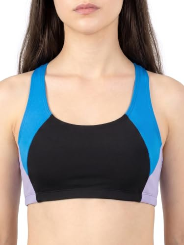 MYLILY Top Bikini Ragazze & Adolescenti | Top Sportivo con Coppe Estraibili | Schiena Racerback con Spalline Larghe | Piscina & Mare | Top Bikini Donna | Oeko-Tex, Vegano