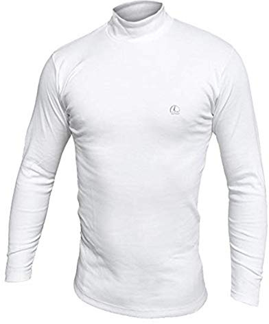 Navigare Herren Langarm Rollkragen 3er Pack - 100% Baumwolle Interlock Rollkragen Herren (3er Pack), Sortiert, Medium