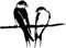 CMOISO Oiseaux Decoratifs Exterieur, Oiseau Decoration, Deco Jardin Exterieur Oiseaux en Fer, Oiseau Metal Jardin, Metal Bird Décoration Jardin, Metalbird, Oiseaux Métalliques pour Jardins Parcs