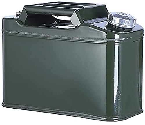 KaysaLY Bidon À Carburant Être Portable Moto en Métal 10L Carburant, Conteneur Diesel Essence Huile D'huile Pétrole À Essence avec Bec