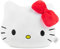 Hello Kitty 3D Peluche Cuscino per Divano, Letto, Abbraccio Cuscini Donna Adolescenti Bambini 37x32cm - Decorazioni Casa