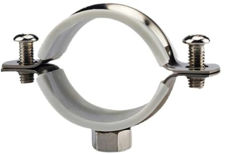 Rohrschelle, Schlauchclips, Rohrband, 15 mm - 100 mm 304 Edelstahl-Rohrclip Wasserrohr Sanitär Klimaanlage Kupferrohrschnalle(28)