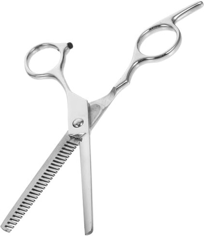 PACKOVE Forbici Per Parrucchieri Professionali Di Forbici Sfoltire Per Uso Domestico e Salone Inossidabile Denti Strumenti Di Taglio Per Adatte Per Famiglie e Animali Domestici