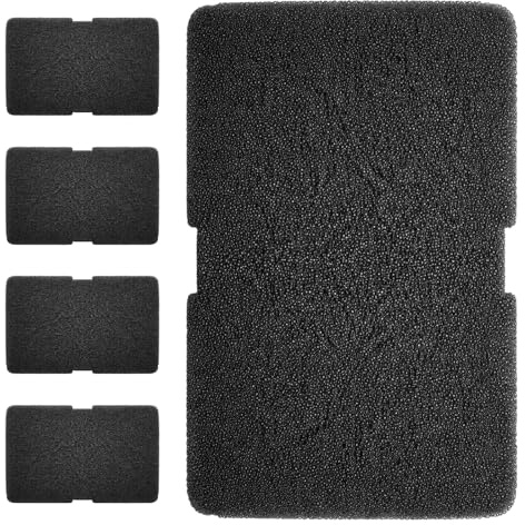 Lot de 5 filtres pour sèche-linge compatibles avec Beko Grundig Blomberg ElektraBregenz 2964840100 - Éponge filtrante - Échangeur de chaleur - Filtre éponge pour sèche-linge à pompe à chaleur