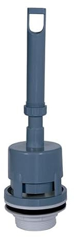 Mecanismo de Descarga para Cisterna WC de Tanque Bajo con Tirador | Rebosadero Regulable en Altura | Compatible con Modelos Roca y Cisternas de Dimensiones Equivalentes | Fácil Instalación