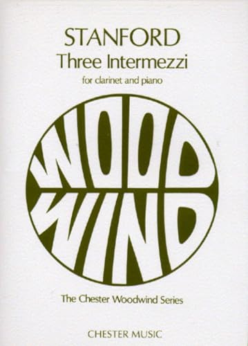 3 Intermezzi Opus 13. Klarinette mit Begleitung.: For Clarinet and Piano