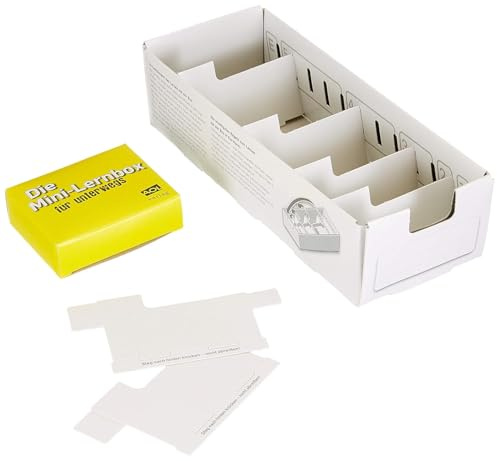 Lernbox (DIN A8) zum Selbergestalten: Lernbox zum Selbstbefüllen, fertig montiert (Alle Klassenstufen)