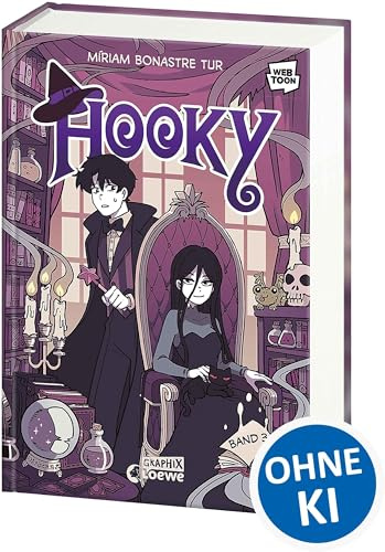 Hooky (Band 3): Wird es Monica gelingen, Frieden zwischen den Menschen und Hexen zu schließen? - Erlebe jetzt das spannende Finale des bekannten Webtoon-Erfolgs! - Für Kinder ab 10 Jahren