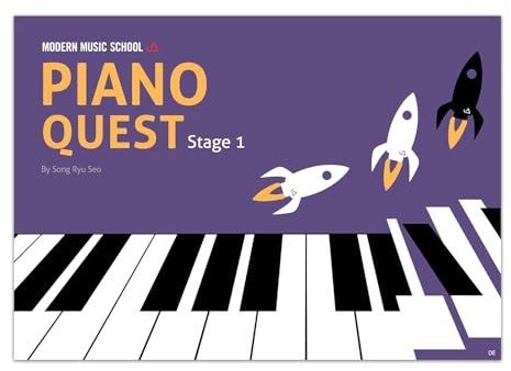 Piano Quest Stage 1: Spielend leicht Klavier lernen - Für Kinder und Erwachsene - Leichte Klavierlieder für Anfänger