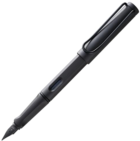 Lamy safari umbra Füllfederhalter mit ergonomischem Griff und polierter Stahlfeder in der Größe EF, ideal für jedes Schreiben und Kalligraphie, einschließlich T 10 blauer Patrone, für