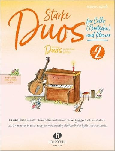 Starke Duos 2: 21 Charakterstücke - Leicht bis mittelschwer in beiden Instrumenten
