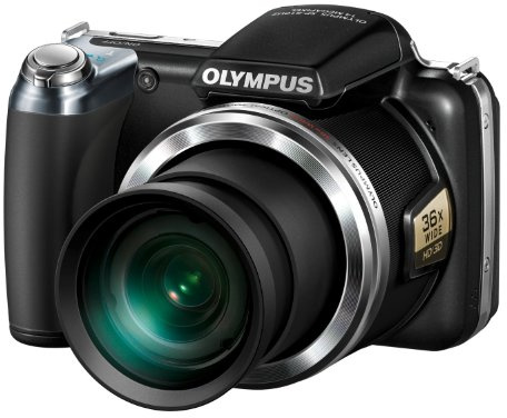 Olympus - SP-810UZ Negra - 14Mp, 36x, LCD 3.0, IS, HD