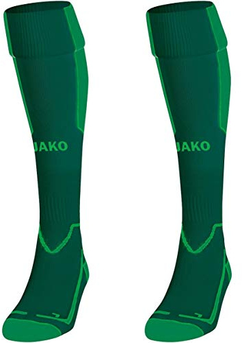 JAKO Unisex Stutzenstrumpf Lazio, Grün/Sportgrün, 35-38