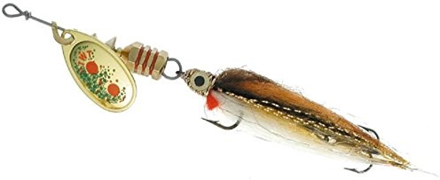 MEPPS Aglia TW Streamer - Agitador (3,6 g), color dorado