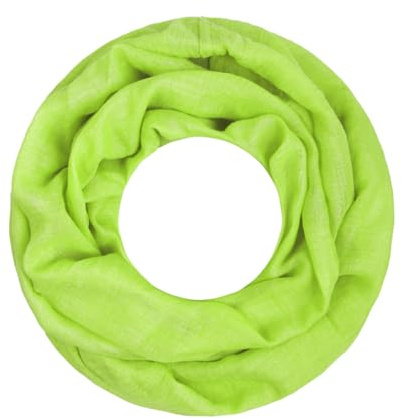 Majea Damen Loop Schal Cary – Eleganter Schlauchschal unifarben – 170x75cm weicher Rundschal für Business & Alltag