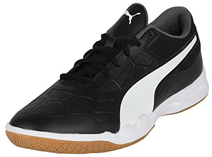 PUMA Unisex Tenaz Multisport Indoor Schuhe, Black White-Iron Gate-Gum, 45 EU