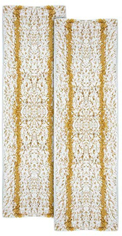 Polti Moppy Kit de 2 Serpillières pour Surfaces Délicates, Bois et Parquet, Microfibre avec Haute Performance d'Absorption