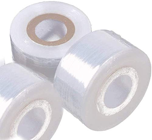 Chiloskit 3 Rollen Veredelungsbänder selbstklebend Obstbaum-Veredelungsband Kinderzimmer Zubehör Pflanzenwerkzeuge Veredelungswerkzeug Pflanzenband 100 m (3 Rollen grün)