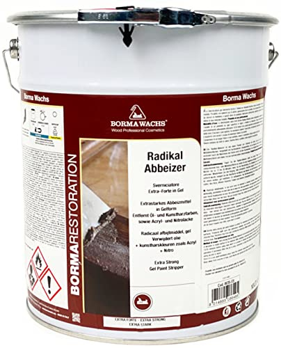 Abbeizer Kräftige Power Lackabbeizer DMC frei (10 Liter Gel)