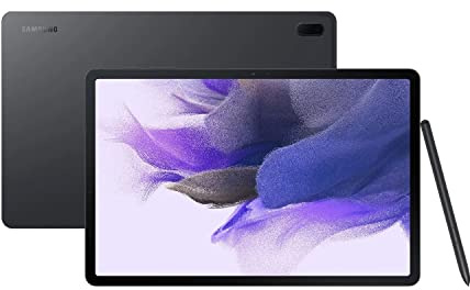 Samsung Galaxy Tab S7 FE 12.4 Black 64GB Wi-Fi Tablet (Renewed)