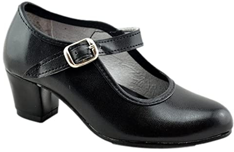 Pasos de baile - Zapato de Flamenca. Pedir una Talla más de la Habitual. 260829 Sintético NIÑOS Color: Negro Talla: 30
