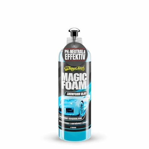 ShinyChiefs MAGIC FOAM BLAUER SCHAUM - Farbiges Autoshampoo - 500ml | zur intensiven Vorwäsche - Autoschaum mit starker Reinigungskraft - Lackschonender Schaumreiniger, pH-neutral