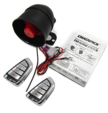 Alarme de klaxon de Voiture, système de Protection de sécurité d'alarme de Voiture Universel avec 2 télécommandes, sensibilité à 7 Niveaux, 12 V, Dispositif antivol(CW-8131)