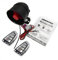 Alarme de klaxon de Voiture, système de Protection de sécurité d'alarme de Voiture Universel avec 2 télécommandes, sensibilité à 7 Niveaux, 12 V, Dispositif antivol(CW-8131)