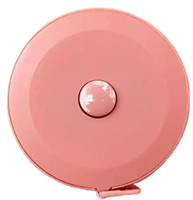 Ruban à mesurer 2 m/79 Pouces Ruban à mesurer Souple Double échelle Couture corporelle Règle Flexible pour la Perte de Poids Mesure médicale du Corps Couture Artisanat sur Mesure (Couleur : Rose, L