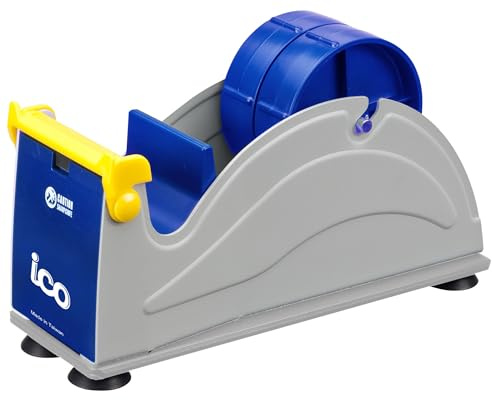 ICO by Excell Twin Premium Wide Metal Multi-Roll Desktop Tape Dispenser, ET-12271, 2 inch Wide, 3 inch Core