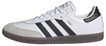 adidas Samba Classic Herren Schuhe Farbe: Weiß/Schwarz; Größe: EUR 42 2/3 | US 9 | UK 8.5