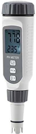 CHICIRIS Professional PH Meter Portable Water Quality Tester for Aquariums, Accurate Acidimeter for Measuring PH Levels and Solvent Temperature