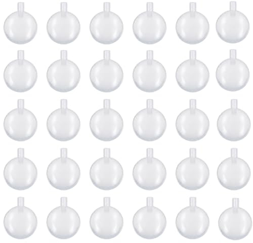 Shensuii Squeaky Dog Toys for Pet Supplies Repair, 30Pcs White | Squeakers Noise Maker, Round Flat Squeaker with Clear Sound, Ideal for Dog Toys and Plush Accessories