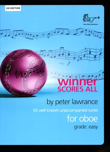 Winner Scores all for Oboe (Oboe Part with CD) by Peter Lawrance