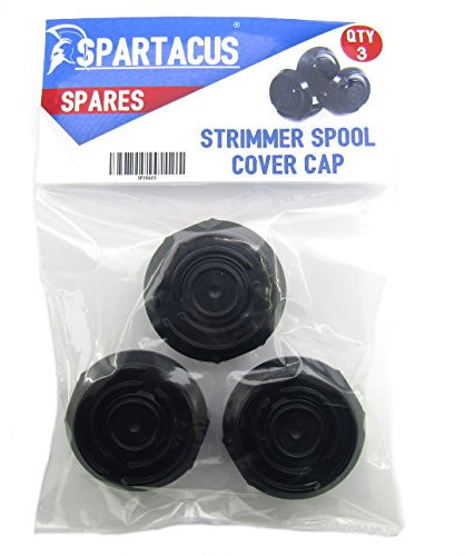 Spartacus Pack of 3 Grass Strimmer Trimmer Spool Cover Caps to Fit Qualcast CGT183A CGT18LA1