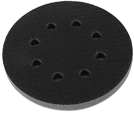 Tampon Interface Tampon Éponge Souple Diamètre 125 Mm 8 Trous Pour Ponçage Plaquettes