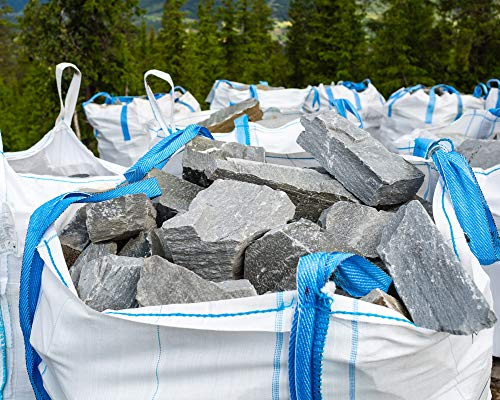 5 Stück Hochwertige BigBag 90x90x90cm Schüttgutbehälter Transportsack Big Bag * DIN EN ISO 21898 * Direkt beim Hersteller kaufen