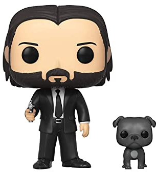 POP! Movies: John Wick - John in Black Suit w/ Dog