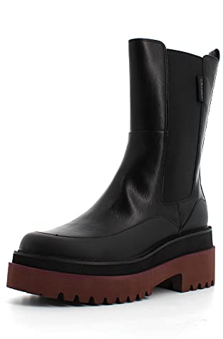Liu Jo Scarpe Donna Stivale Purple 10 Bootie con Zeppa Ecopelle Nero D22LJ15 SF1045 39