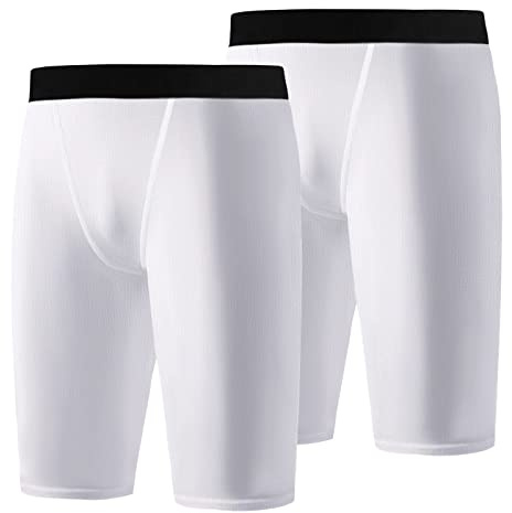 Hovershoes Pantalones Cortos de compresión para niños Juveniles, Spandex Athletic Kids Running Ropa Interior de compresión Capa Base Deportiva para Baloncesto Béisbol Fútbol