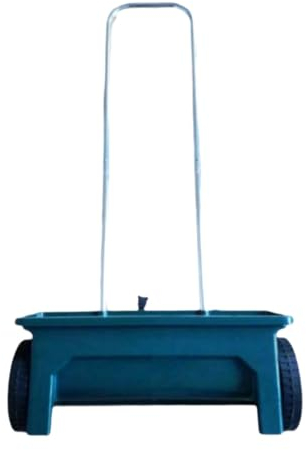 Baoblaze Hand Push Seed Spreader Garden Seeder 12L Drop Spreader Broadcast Spreader for Compost Ice Melt Farm Applying Grass Seed