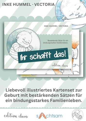 Kartenset Ihr schafft das!: Bestärkende Sätze für ein bindungsstarkes Familienleben