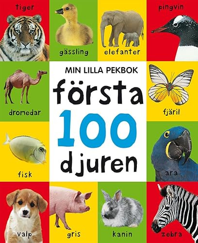 Min lilla pekbok : första 100 djuren