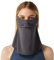 OhSunny Neck Gaiter Face Scarf Cover Sun Protection Balaclava Cloth Bandanas with Ear Loops (Dark Grey)
