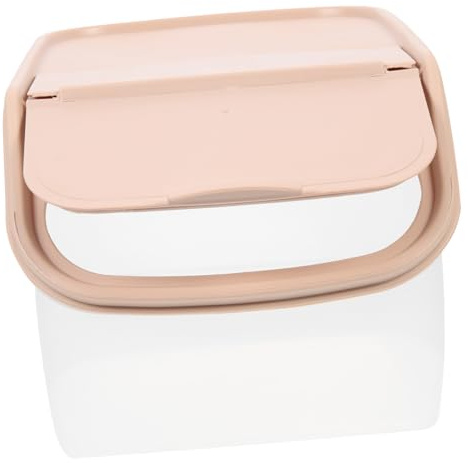 Hemobllo Baño Reutilizable para Hámster Caja de Arena Compacta Bañera para Chinchilla de Plástico Café para Uso Diario Suministros para Mascotas Pequeñas