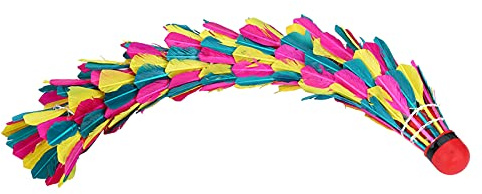 Fockety Volants de Badminton Colorés Durables 11PcsLot Accessoire D'entraînement Sportif, Bonne ténacité et Performances de Vol Stables, Légers et Portables pour L'entraînement et Le Jeu décontracté