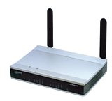 LANCOM 1821 Wireless ADSL (Annex B/UR-2) sistema Fast 4 x RJ45 Switch + 1 x ADSL-modem + 1 x ISDN + AP