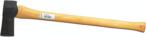 Handgeschmiedete Spaltaxt KLY RA 770mm aus schwedischem Qualitätsstahl I Hultafors I Geschmiedet in Schweden I 2100g Premium Axt mit Hickory Holzstiel I Nachschleifbar I 840592