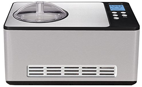 whynter icm-200ls acero inoxidable Ice Cream Maker, 2.1-quart, Plata